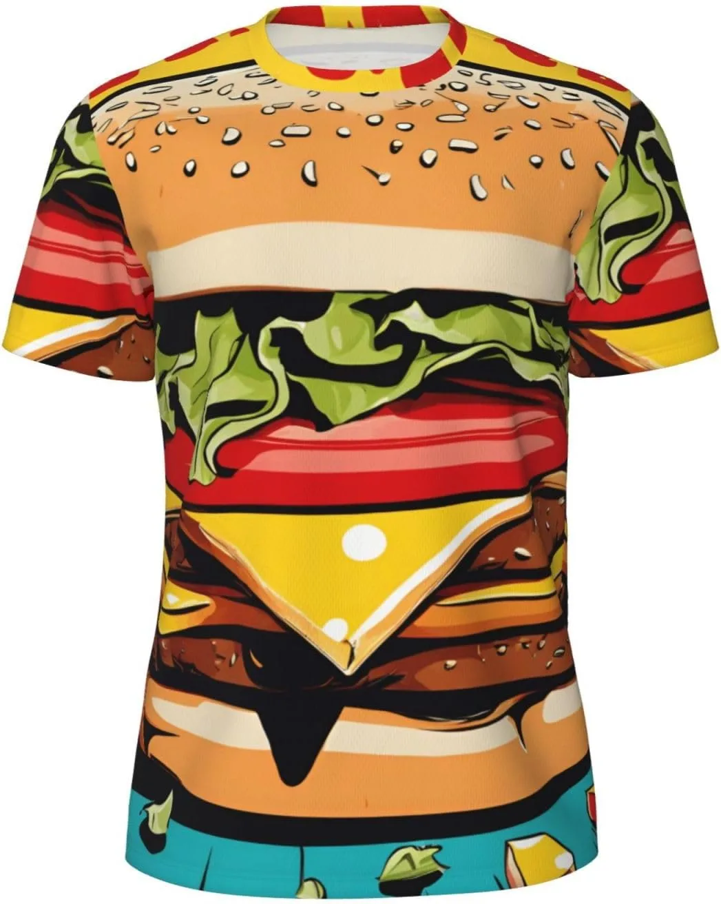 Футболка мужская летняя с принтом Fast Food, легкая и дышащая SDFHU
Футболка мужская летняя с принтом Fast Food, легкая и дышащая SDFHU