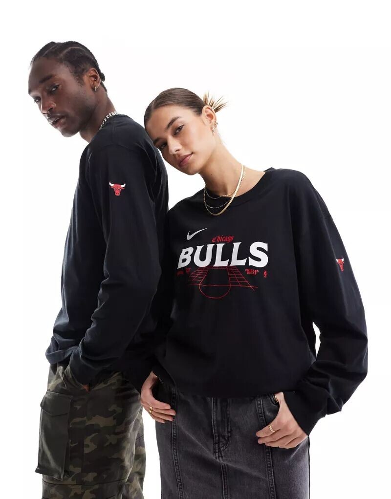 Черная футболка унисекс с длинными рукавами и логотипом Nike NBA Chicago Bulls, Черный, Черная футболка унисекс с длинными рукавами и логотипом Nike NBA Chicago Bulls
Черная футболка унисекс с длинными рукавами и логотипом Nike NBA Chicago Bulls, Черный, Черная футболка унисекс с длинными рукавами и логотипом Nike NBA Chicago Bulls