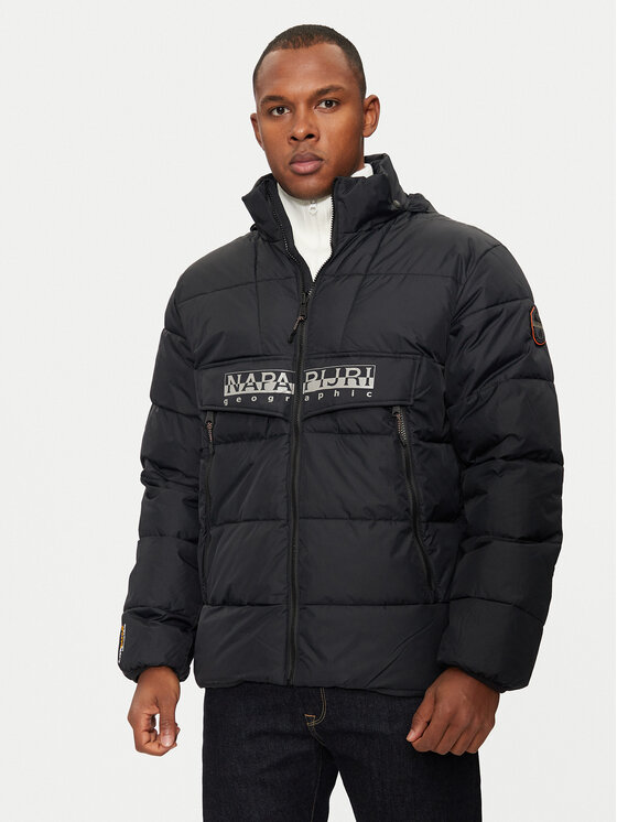 Пуховик стандартного кроя Napapijri, черный
Пуховик стандартного кроя Napapijri, черный