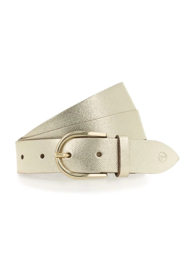 Кожаный ремень с пряжкой Tamaris, золотой
Кожаный ремень с пряжкой Tamaris, золотой