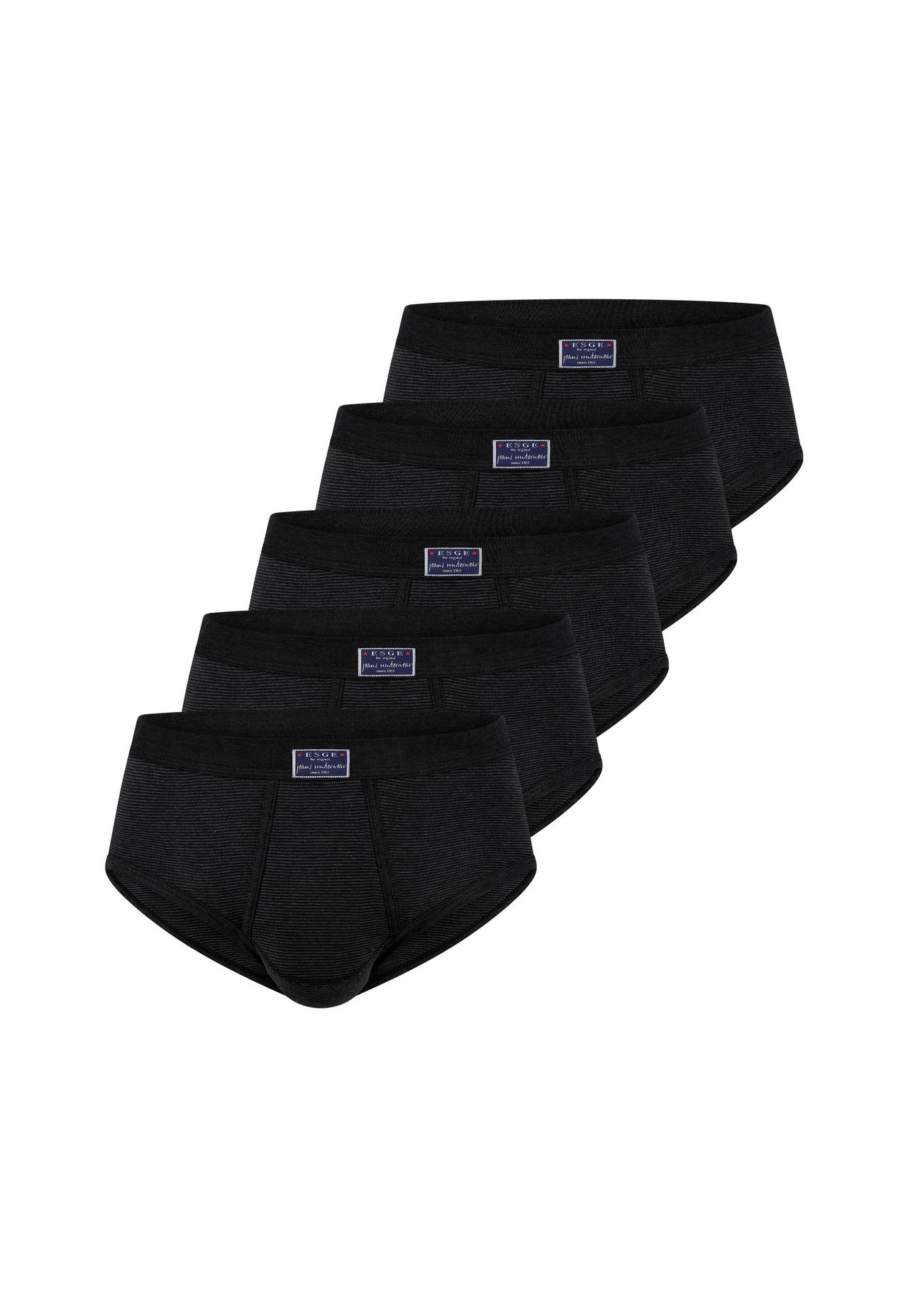 Трусы / трусы, упаковка из 5 шт, джинсы с тонкой ребристостью ESGE, черный
Трусы / трусы, упаковка из 5 шт, джинсы с тонкой ребристостью ESGE, черный