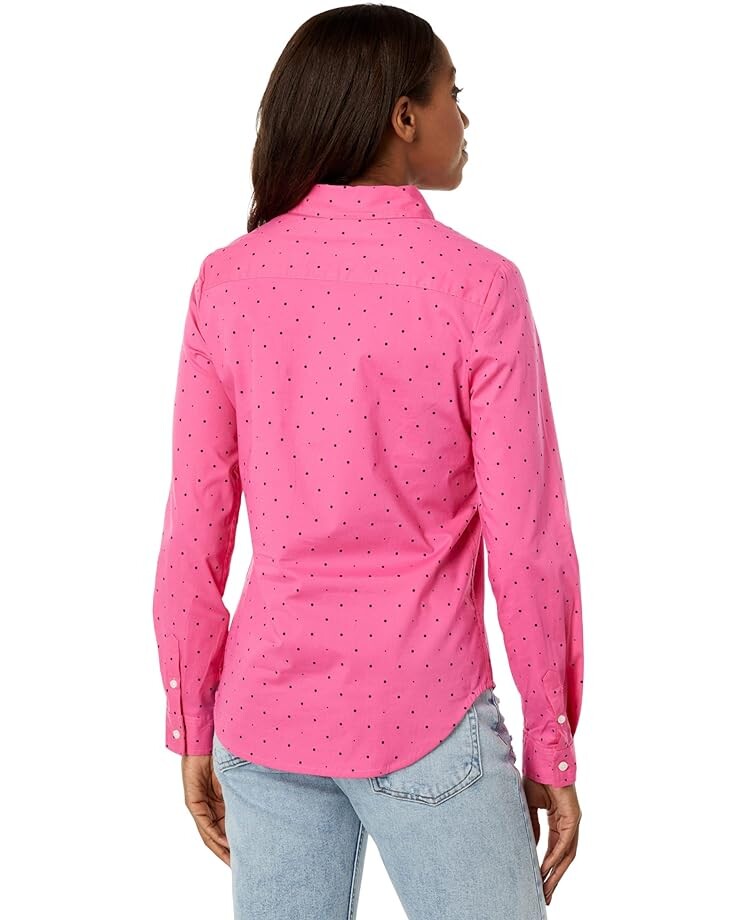 Рубашка U.S. POLO ASSN. Long Sleeve Dot Stretch Poplin Shirt, цвет Pink Sangria
Рубашка U.S. POLO ASSN. Long Sleeve Dot Stretch Poplin Shirt, цвет Pink Sangria
