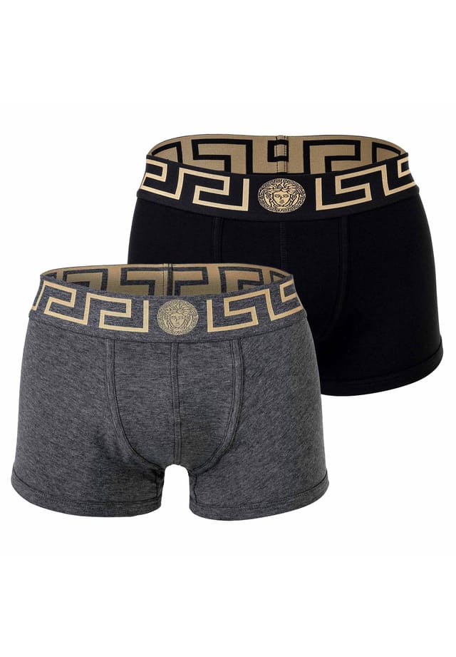 Боксеры комплект из 2 пар - шорты в стиле ретро из эластичного хлопка Versace, мультиколор
Боксеры комплект из 2 пар - шорты в стиле ретро из эластичного хлопка Versace, мультиколор