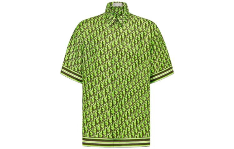 Ежеквартальные новинки Рубашка мужская зеленая Dior, зеленый
Ежеквартальные новинки Рубашка мужская зеленая Dior, зеленый