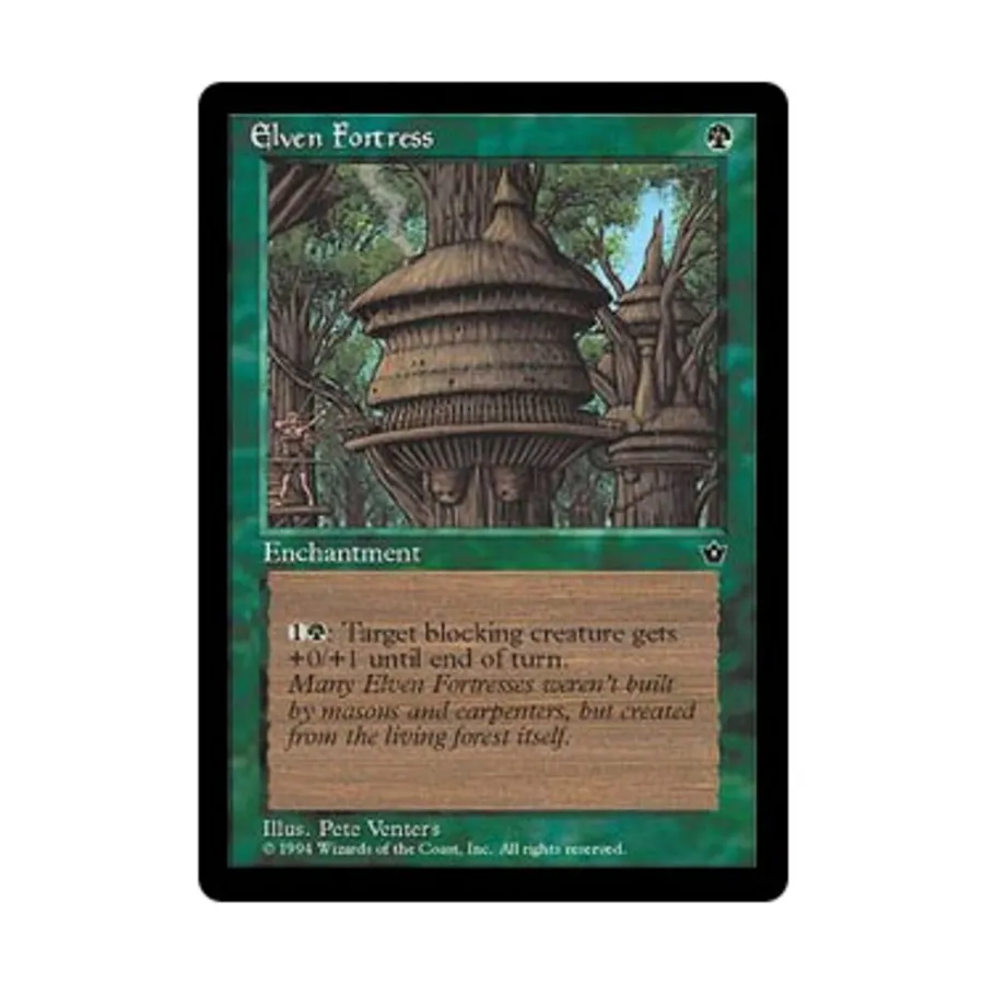 CCG Эльфийская крепость - Вер. 3 (С4), MTG - Fallen Empires
CCG Эльфийская крепость - Вер. 3 (С4), MTG - Fallen Empires