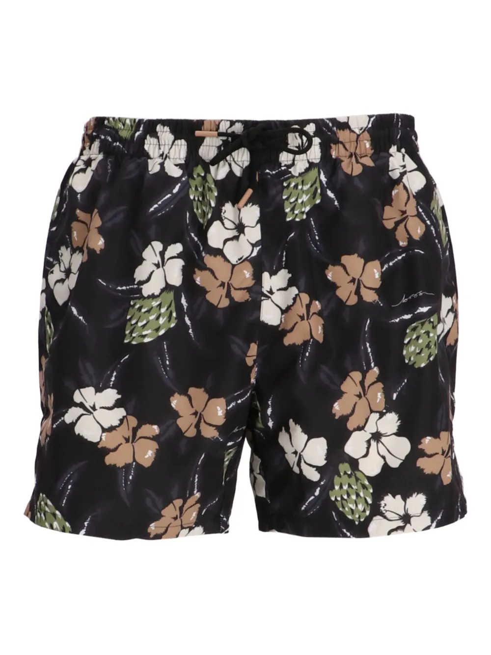 Плавки-шорты с цветочным принтом Boss, черный
Плавки-шорты с цветочным принтом Boss, черный