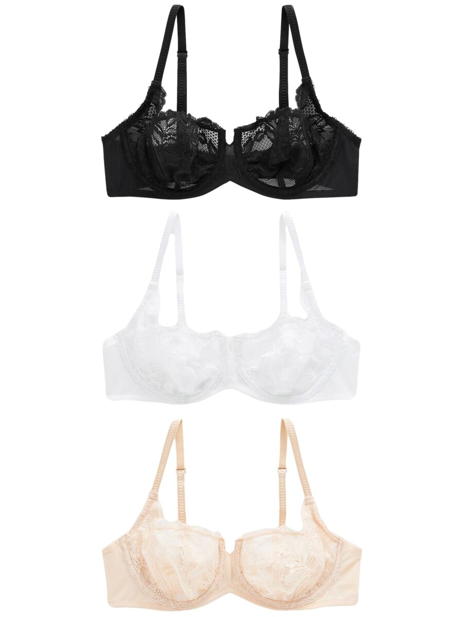 Бюстгальтер на косточках Next Balconette Bra, цвет nude/black/white
Бюстгальтер на косточках Next Balconette Bra, цвет nude/black/white