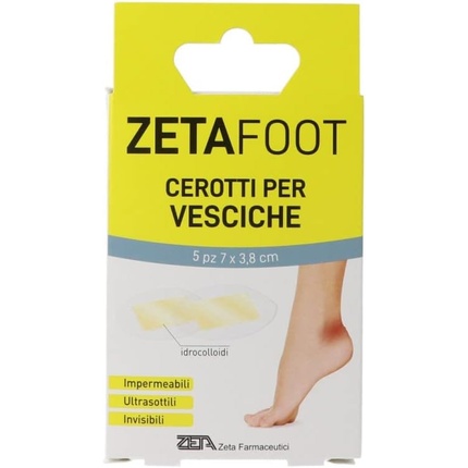Zeta Farmaceutici ZetaFoot Blister Plasters 8 пластырей Euphidra
Zeta Farmaceutici ZetaFoot Blister Plasters 8 пластырей Euphidra