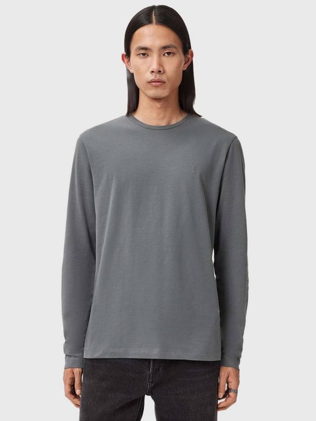 Футболка с длинным рукавом и круглым вырезом из хлопка AllSaints
Футболка с длинным рукавом и круглым вырезом из хлопка AllSaints