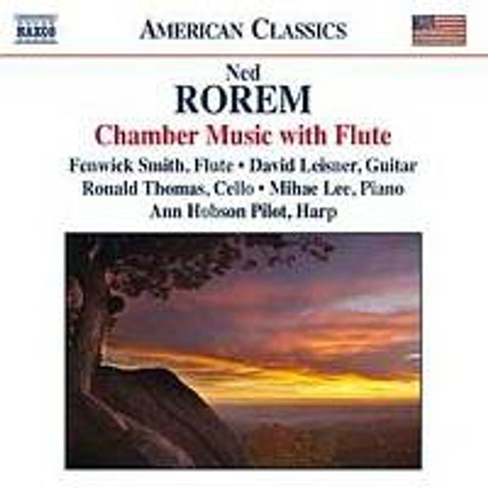Диск CD Chamber Music With Flute - Ned Rorem
Диск CD Chamber Music With Flute - Ned Rorem