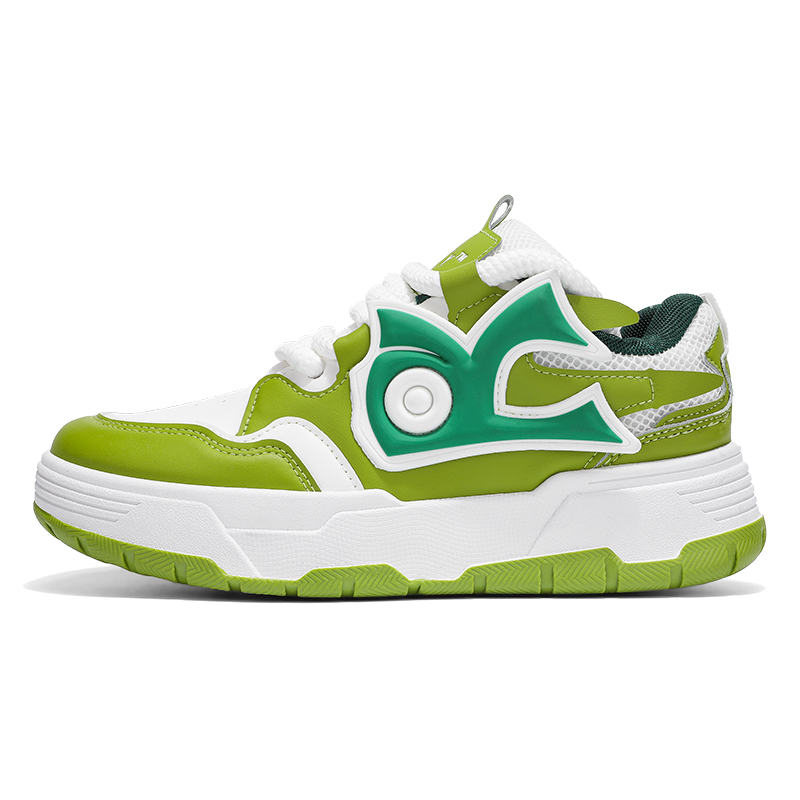 TONYBEAR Низкие скейтерские кроссовки мужские зеленые, цвет Green 
TONYBEAR Низкие скейтерские кроссовки мужские зеленые, цвет Green