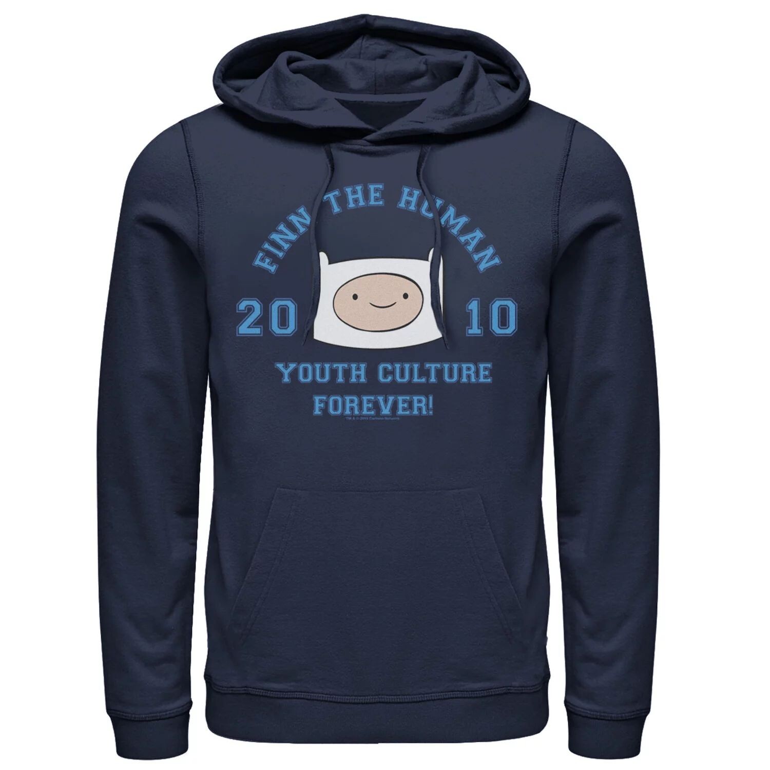 Мужской пуловер с капюшоном Finn The Human Youth Culture Forever «Время приключений» Licensed Character, синий
Мужской пуловер с капюшоном Finn The Human Youth Culture Forever «Время приключений» Licensed Character, синий