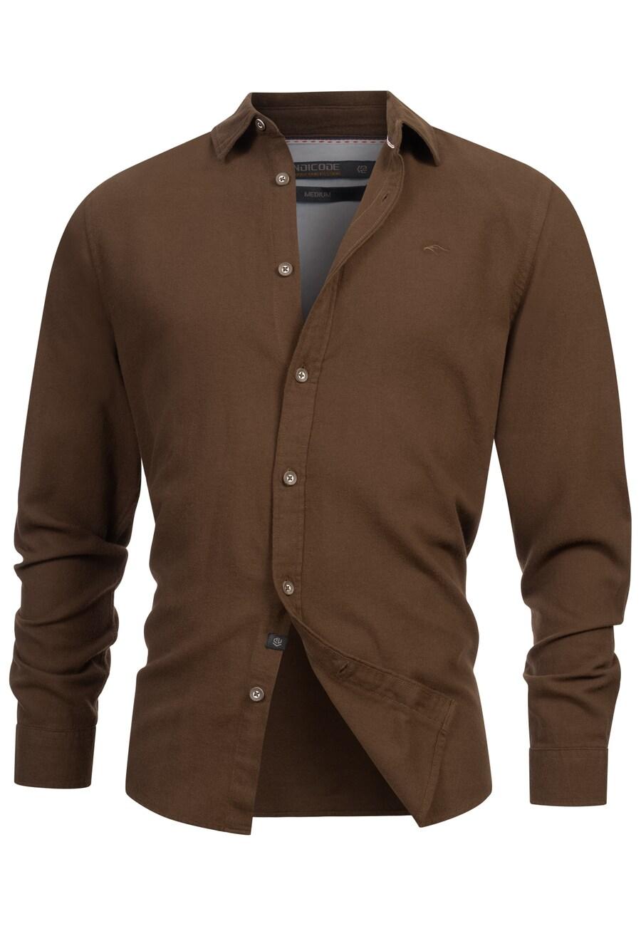 Рубашка на пуговицах классического кроя INDICODE JEANS, Brown
Рубашка на пуговицах классического кроя INDICODE JEANS, Brown