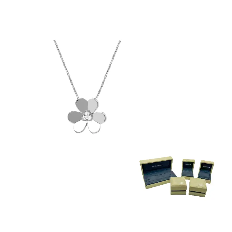 Van Cleef & Arpels Серия Frivole ожерелье из белого золота женское
Van Cleef & Arpels Серия Frivole ожерелье из белого золота женское