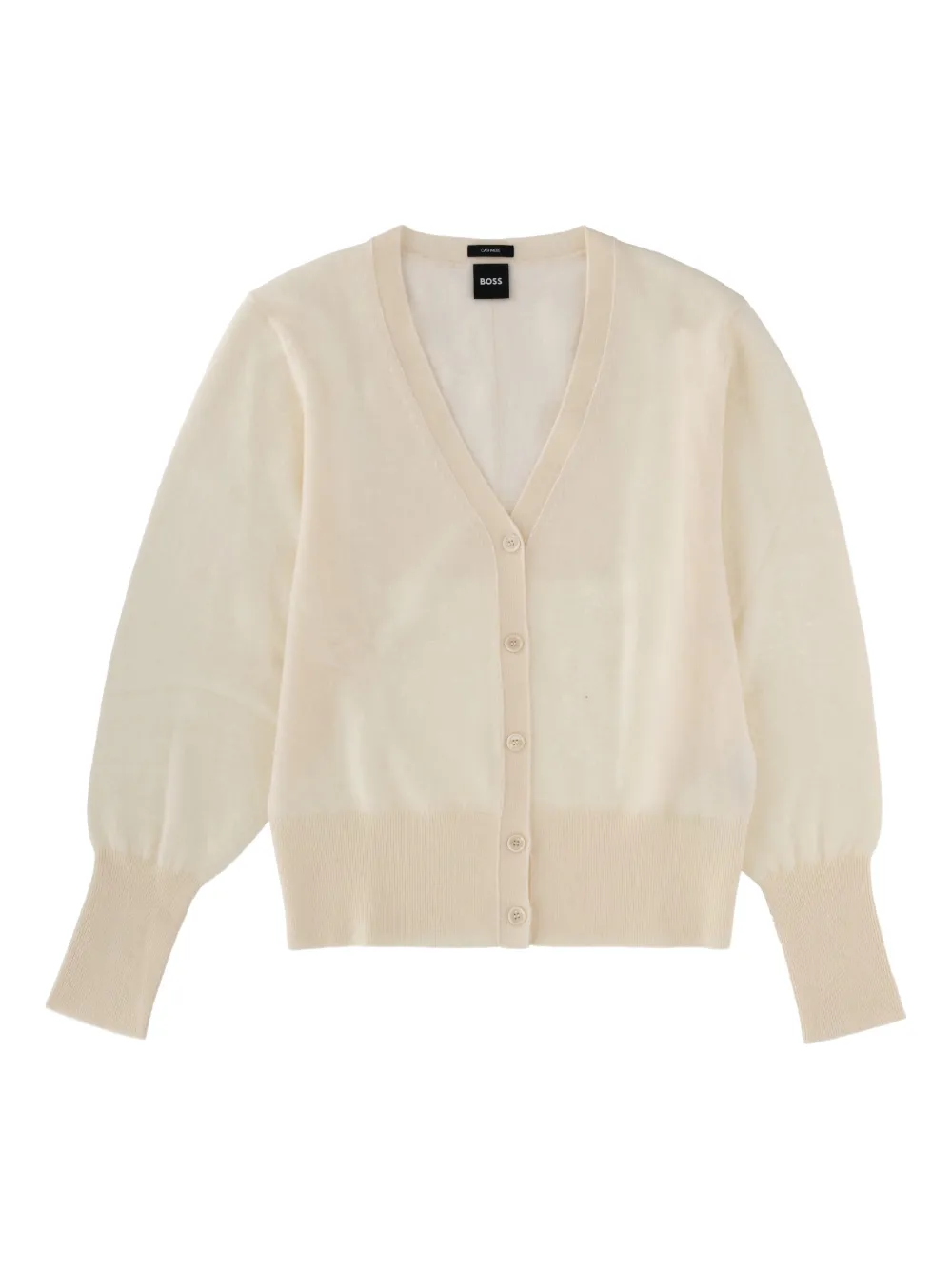 Кардиган с V-образным вырезом Boss, белый
Кардиган с V-образным вырезом Boss, белый