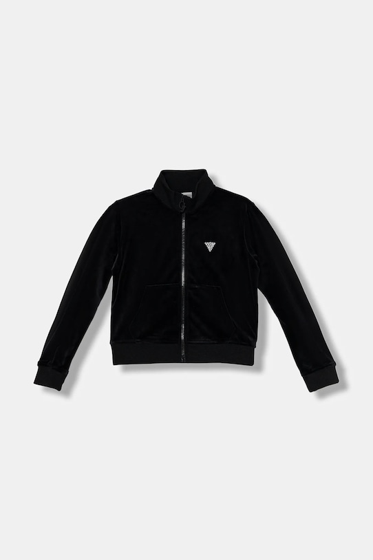 Детская бархатная толстовка Guess, черный
Детская бархатная толстовка Guess, черный