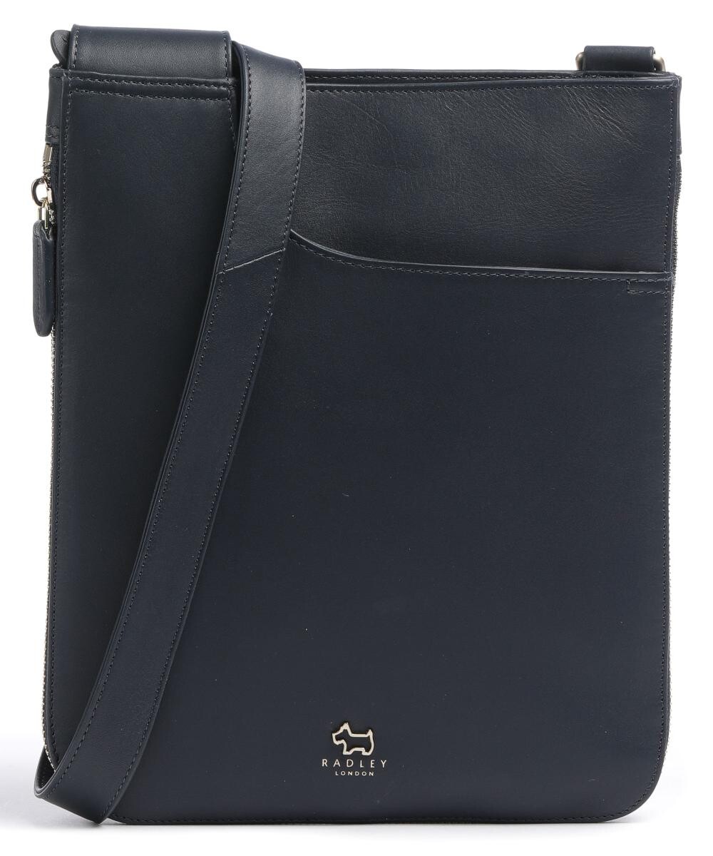 Сумка на плечо с карманами из мелкозернистой яловой кожи. Radley London, синий
Сумка на плечо с карманами из мелкозернистой яловой кожи. Radley London, синий