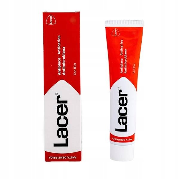 1x Зубная паста Lacer Anti-plaque без фторида 75 мл
1x Зубная паста Lacer Anti-plaque без фторида 75 мл