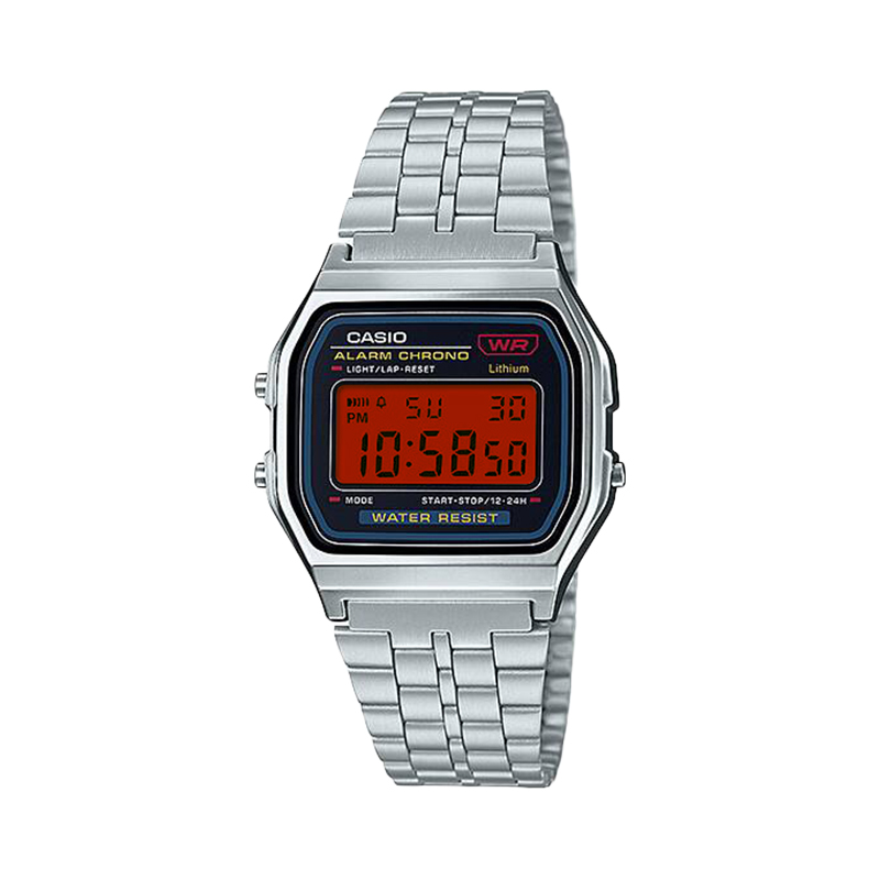Кварцевые часы унисекс с многоцветным циферблатом на стальном браслете CASIO
Кварцевые часы унисекс с многоцветным циферблатом на стальном браслете CASIO