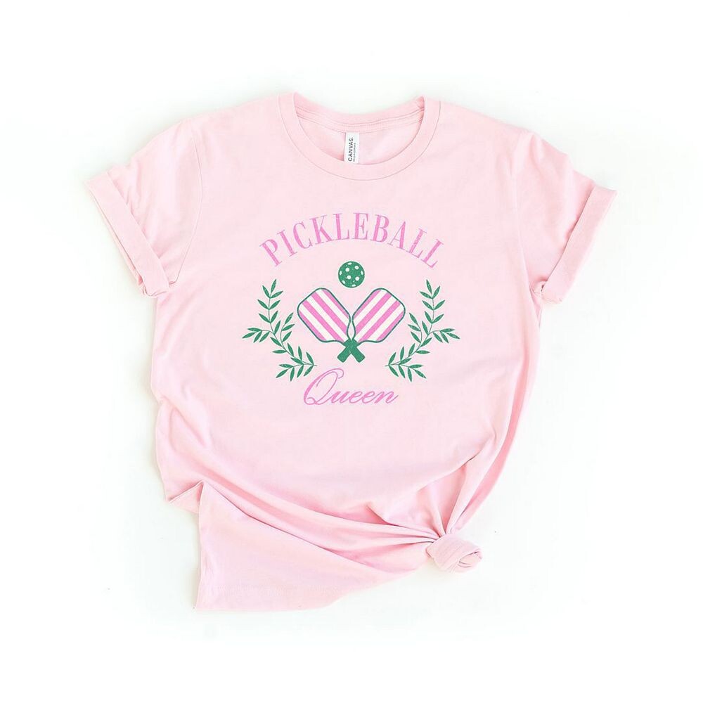 Футболка с короткими рукавами и рисунком Pickleball Queen Simply Sage Market, розовый
Футболка с короткими рукавами и рисунком Pickleball Queen Simply Sage Market, розовый