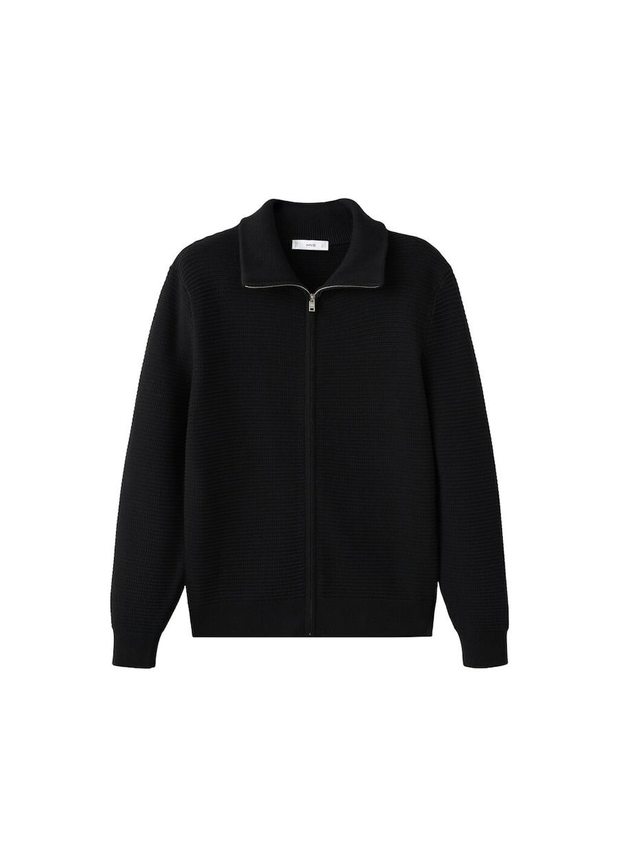 Вязаный кардиган MANGO MAN Salasz, черный
Вязаный кардиган MANGO MAN Salasz, черный
