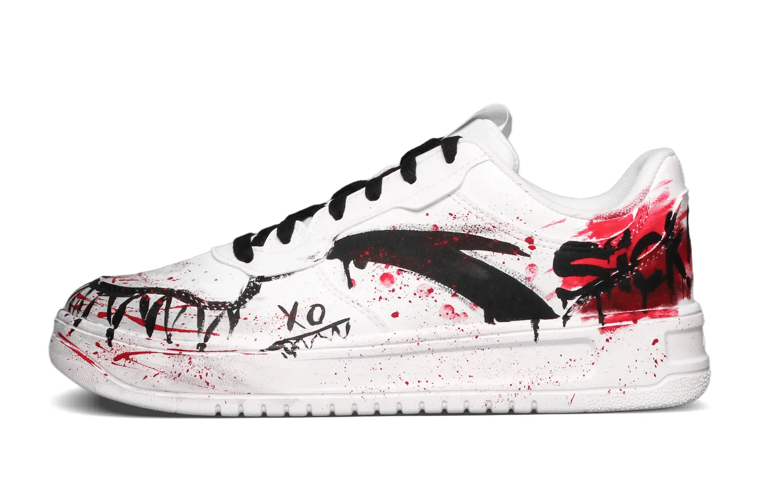 ANTA Коллекция Life нескользящие амортизирующие низкие скейтерские кроссовки мужские белый черный красный - белый черный красный, цвет White Black Red
ANTA Коллекция Life нескользящие амортизирующие низкие скейтерские кроссовки мужские белый черный красный - белый черный красный, цвет White Black Red