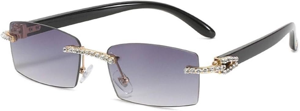 Солнцезащитные очки без оправы для мужчин и женщин, прямоугольные, в стиле ретро, модные солнцезащитные очки с защитой от УФ-излучения UV400 для активного отдыха, езды на велосипеде и путешествий WNCKSQ, Black-gray
Солнцезащитные очки без оправы для мужчин и женщин, прямоугольные, в стиле ретро, модные солнцезащитные очки с защитой от УФ-излучения UV400 для активного отдыха, езды на велосипеде и путешествий WNCKSQ, Black-gray