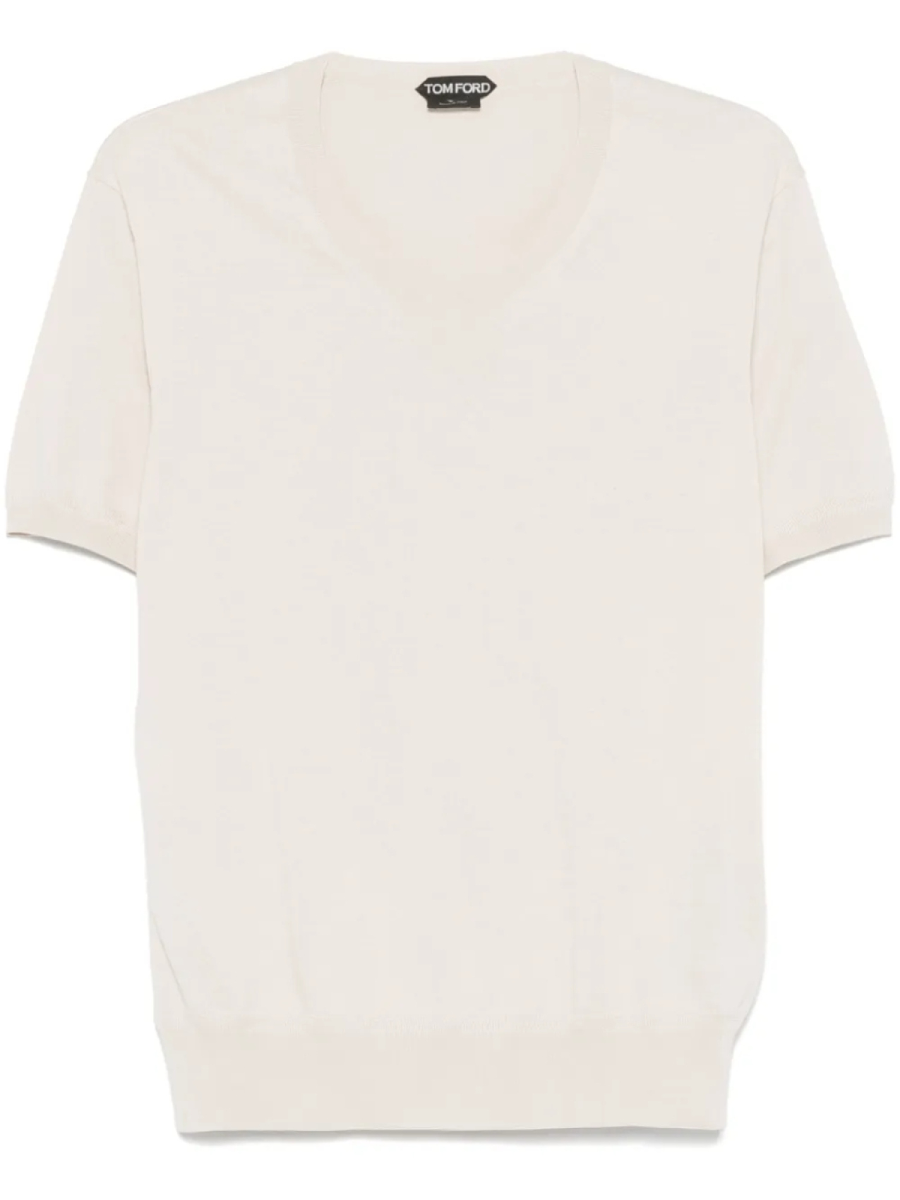 TOM FORD футболка с круглым вырезом, нейтральный 
TOM FORD футболка с круглым вырезом, нейтральный