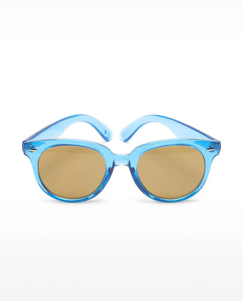 Женские солнцезащитные очки с защитой от ультрафиолета и круглой формой в светло-голубом цвете Parfois, светло-голубой
Женские солнцезащитные очки с защитой от ультрафиолета и круглой формой в светло-голубом цвете Parfois, светло-голубой