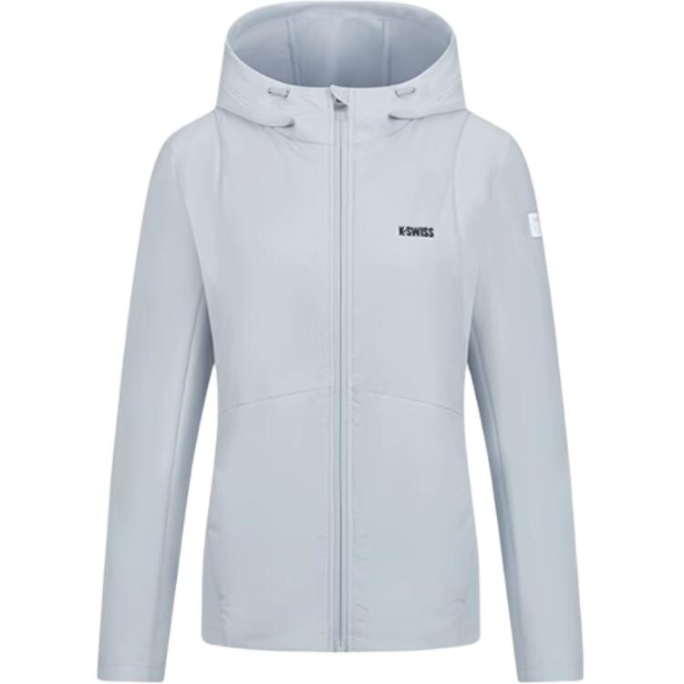 Стеганая куртка женская, цвет голубой цинковый серый K·Swiss
Стеганая куртка женская, цвет голубой цинковый серый K·Swiss