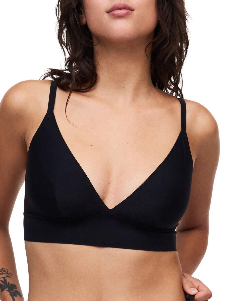 Мягкий эластичный бюстгальтер с треугольными чашечками Chantelle, черный
Мягкий эластичный бюстгальтер с треугольными чашечками Chantelle, черный