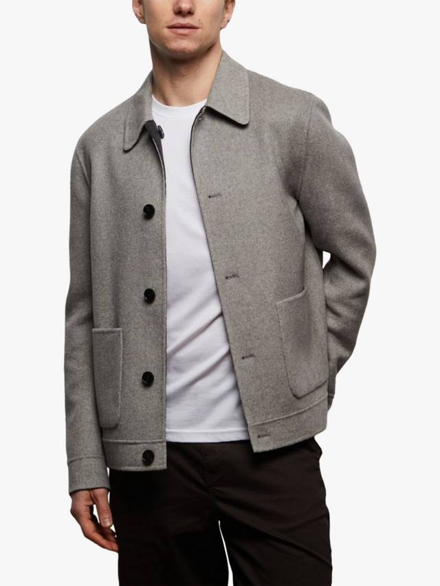 Ирландская реверсивная куртка Harrington из шерстяной смеси Guards London, Silver Grey
Ирландская реверсивная куртка Harrington из шерстяной смеси Guards London, Silver Grey