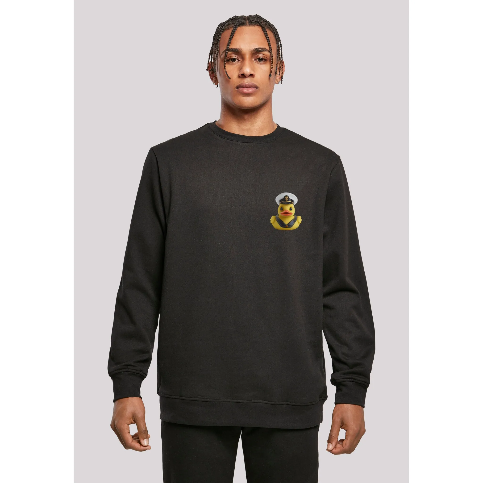 Толстовка F4NT4STIC "Rubber Duck Captain CREW", принт, черный
Толстовка F4NT4STIC "Rubber Duck Captain CREW", принт, черный