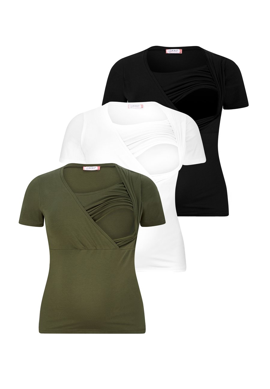 Футболка M.M.C. STILL 3ER SET UMSTANDSMODE, Schwarz Weiß Khaki/Black
Футболка M.M.C. STILL 3ER SET UMSTANDSMODE, Schwarz Weiß Khaki/Black