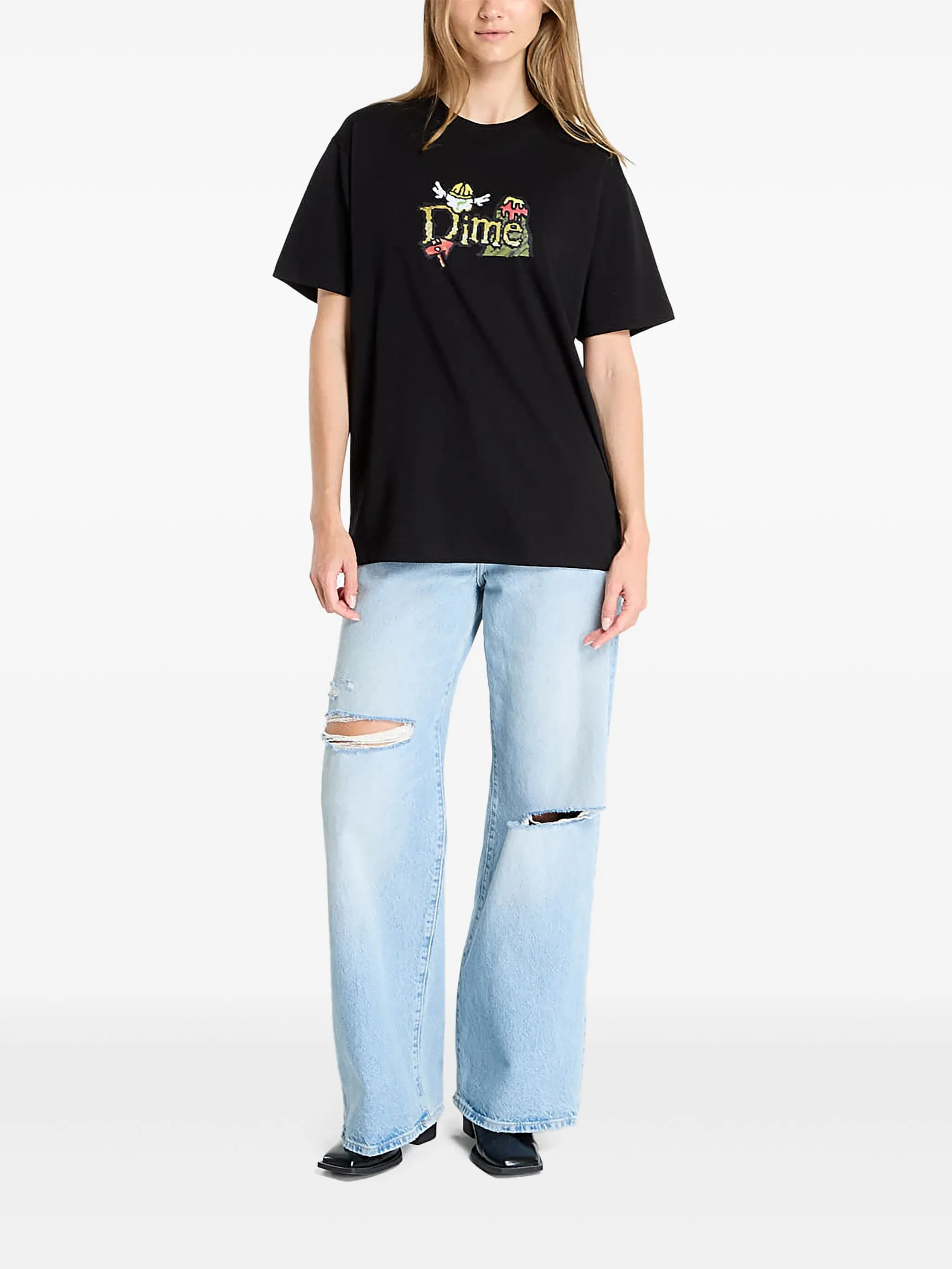 Футболка с графичным принтом Dime, черный
Футболка с графичным принтом Dime, черный