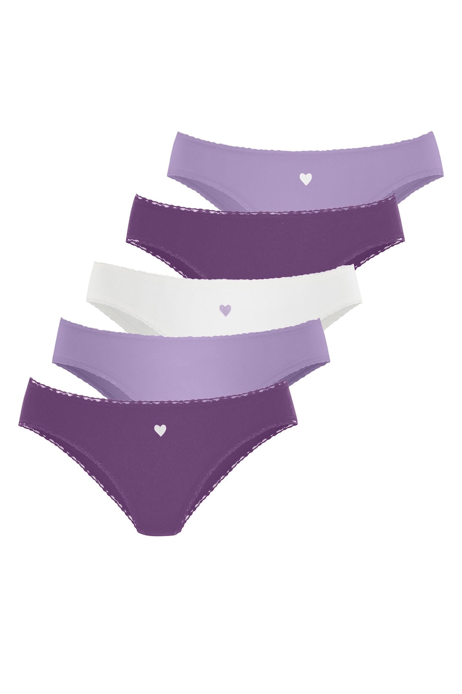 Трусики LASCANA, Purple/Dark Purple/Off White
Трусики LASCANA, Purple/Dark Purple/Off White