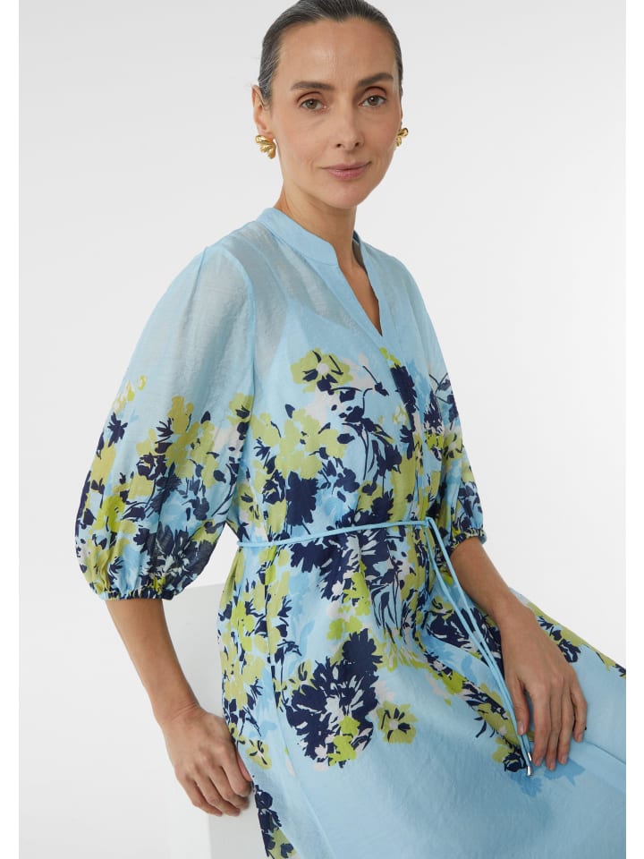 Длинное платье comma, синий
Длинное платье comma, синий