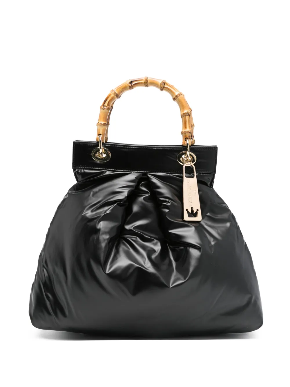 Стеганая сумка-тоут la milanesa, черный
Стеганая сумка-тоут la milanesa, черный