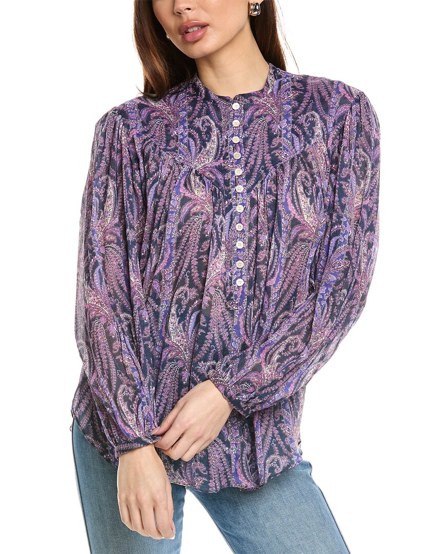 Блузка Isabel Marant E'toile Zarga из смесового шелка Isabel Marant Étoile, розовый
Блузка Isabel Marant E'toile Zarga из смесового шелка Isabel Marant Étoile, розовый