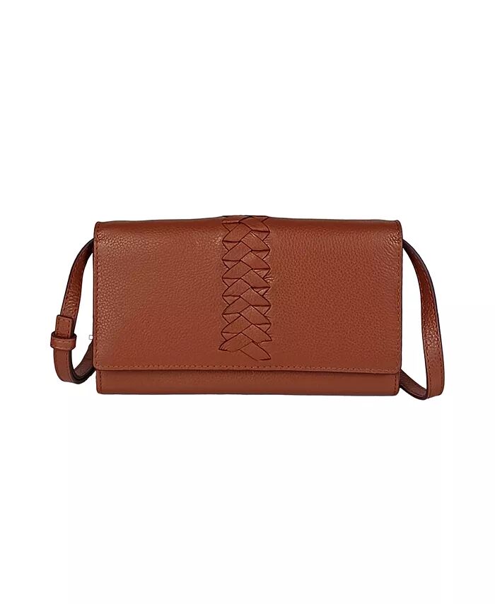 Дорожная сумка с кожаными деталями LODIS, коричневый
Дорожная сумка с кожаными деталями LODIS, коричневый