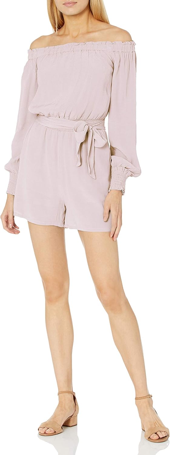 GUESS женский комбинезон Mellie с длинными рукавами и открытыми плечами, Lavender Hush
GUESS женский комбинезон Mellie с длинными рукавами и открытыми плечами, Lavender Hush