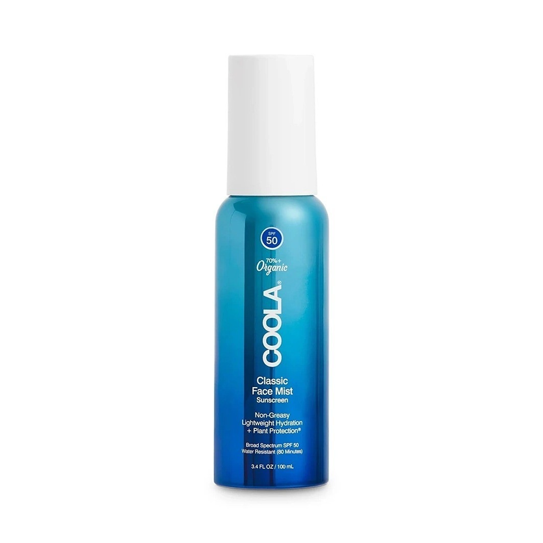Спрей для лица classic classic face mist spf 50 Coola, объем 100 мл
Спрей для лица classic classic face mist spf 50 Coola, объем 100 мл