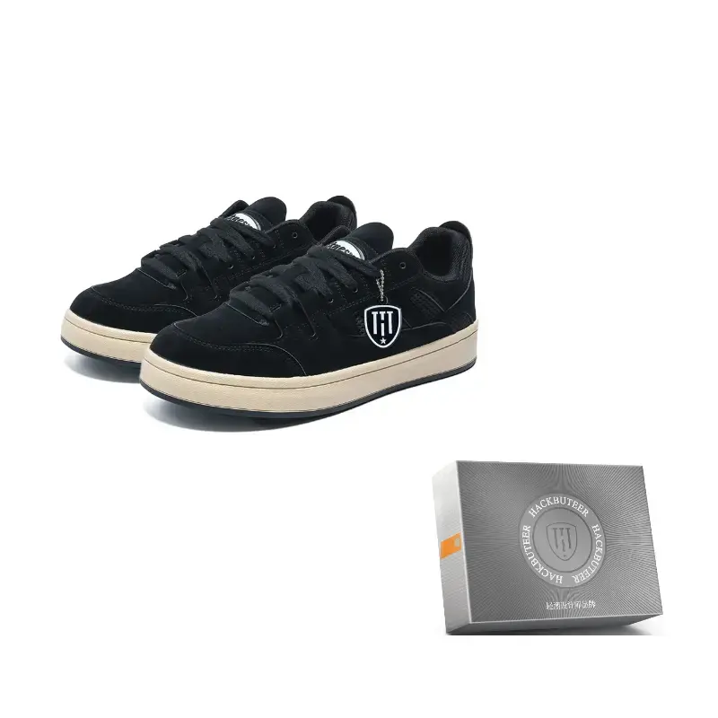 HACKBUTEER Низкие скейтерские кроссовки мужские в коробке черные, цвет Black
HACKBUTEER Низкие скейтерские кроссовки мужские в коробке черные, цвет Black