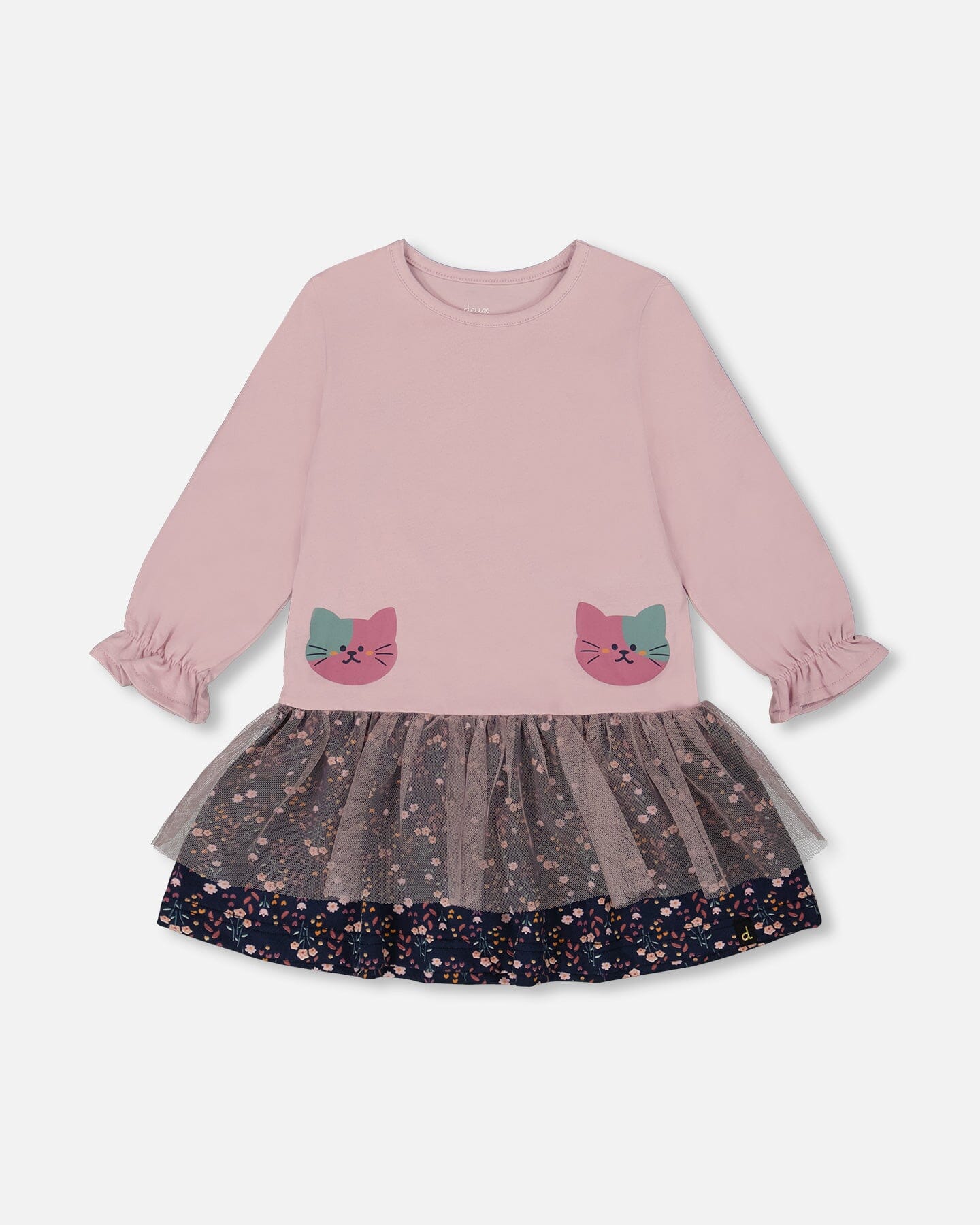 Двухслойное платье пыльно-розового цвета Deux par Deux
Двухслойное платье пыльно-розового цвета Deux par Deux