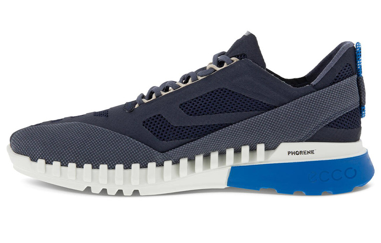 Ecco Защитные дышащие низкие кроссовки Zipfle для бега мужские темно-синие комфортные
Ecco Защитные дышащие низкие кроссовки Zipfle для бега мужские темно-синие комфортные