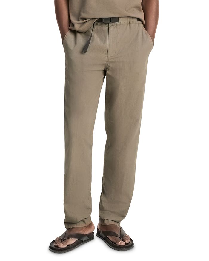 Прямые брюки с поясом из ткани рипстоп Vince, коричневый/бежевый
Прямые брюки с поясом из ткани рипстоп Vince, коричневый/бежевый