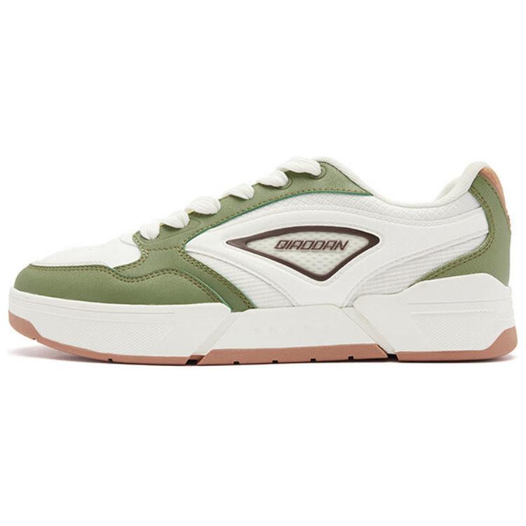 QIAODAN Износостойкие, нескользящие, низкие кроссовки для скейтбординга, мужские, белые, зеленые 
QIAODAN Износостойкие, нескользящие, низкие кроссовки для скейтбординга, мужские, белые, зеленые