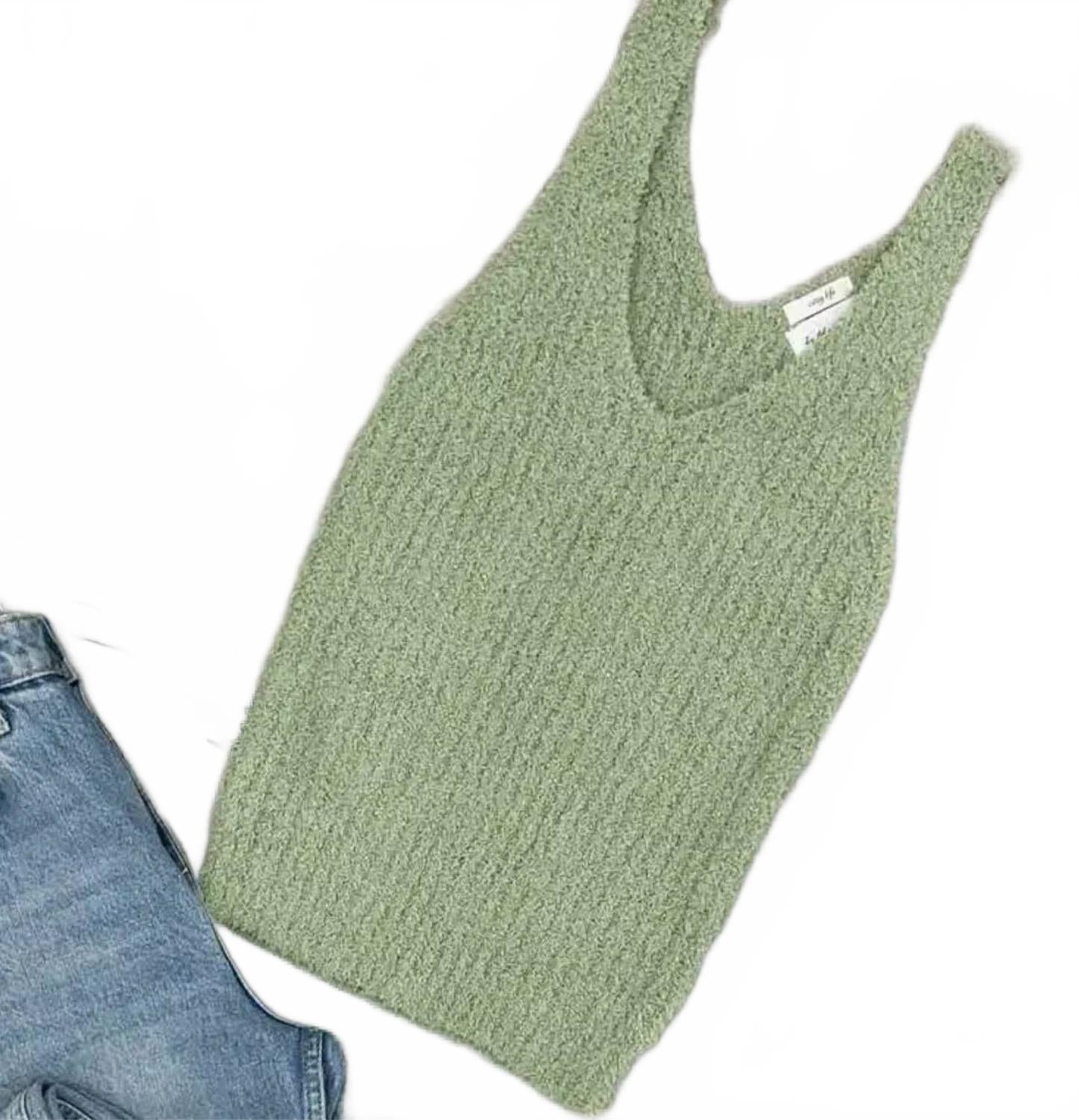 Уютный топ цвета шалфея Blu Pepper, Sage
Уютный топ цвета шалфея Blu Pepper, Sage