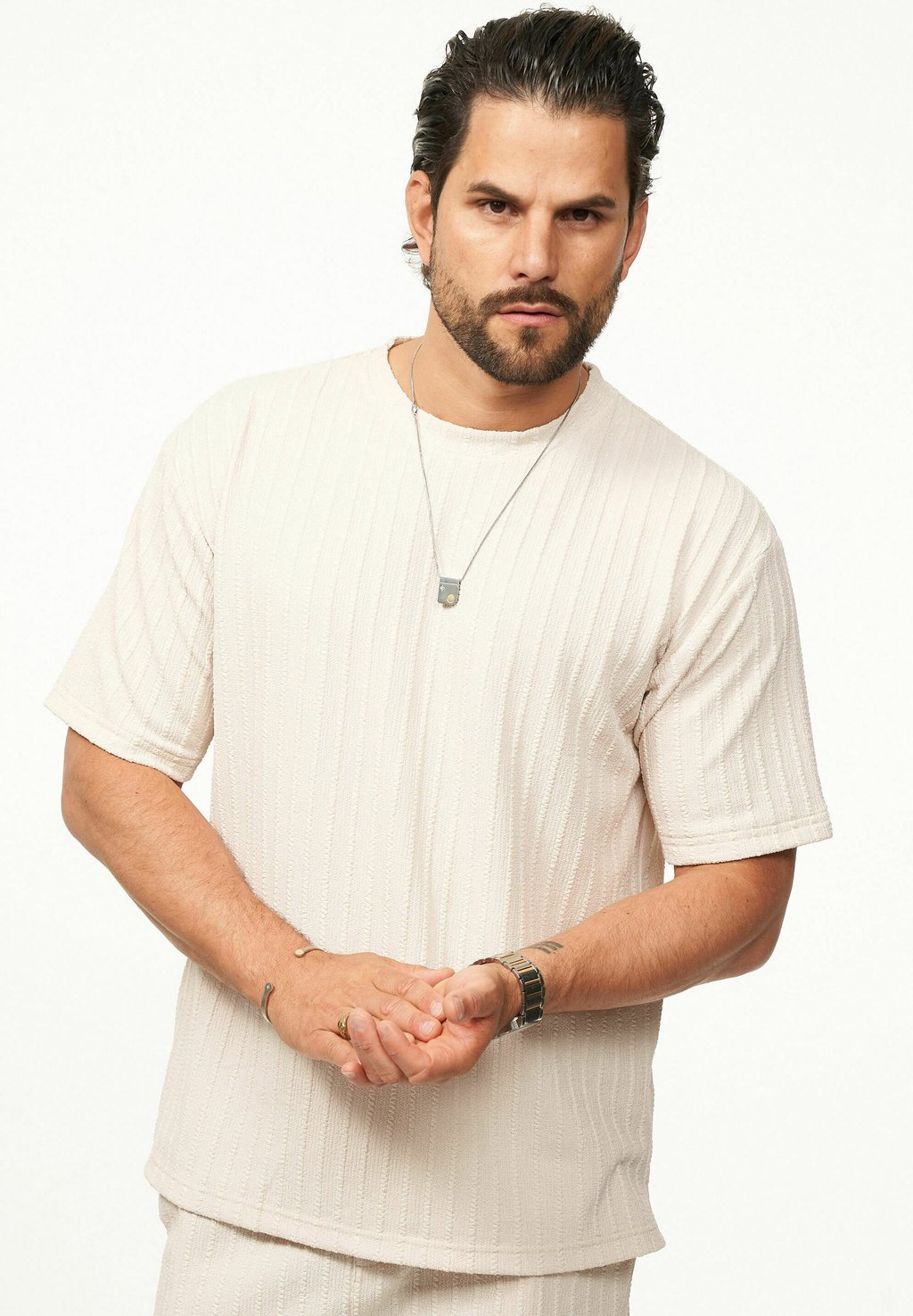 Базовая футболка STIL CARISMA, бежевый
Базовая футболка STIL CARISMA, бежевый