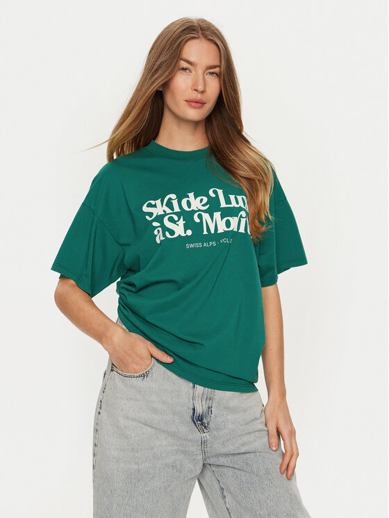 Футболка стандартного кроя Vicolo, зеленый
Футболка стандартного кроя Vicolo, зеленый